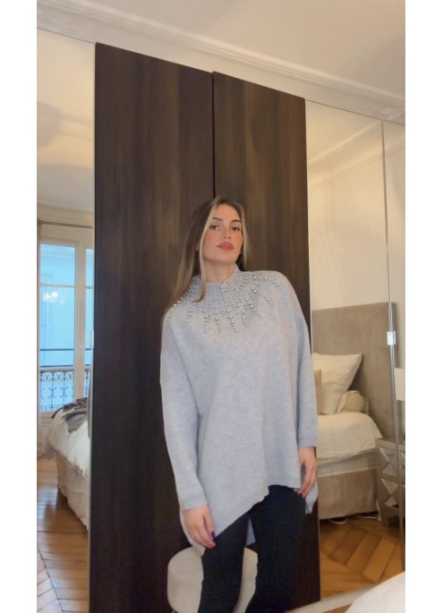 PULL LONG COL CLEOPATRE