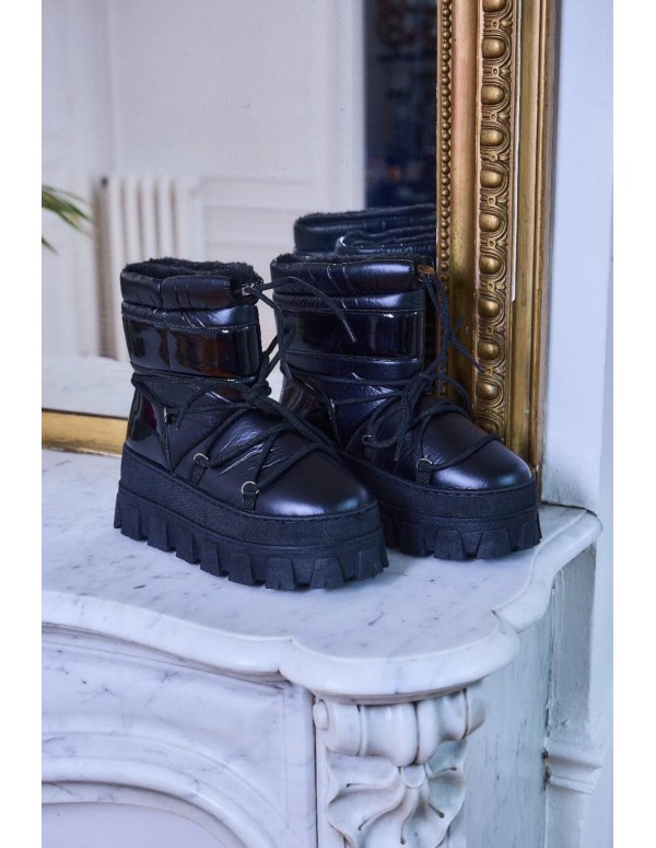 BOOTS FOUREES PLATEFORME