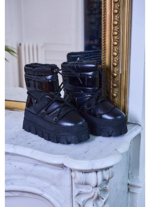 BOOTS FOUREES PLATEFORME