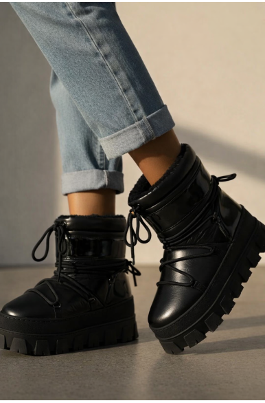 BOOTS FOUREES PLATEFORME