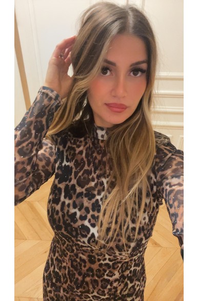 ROBE LEOPARD